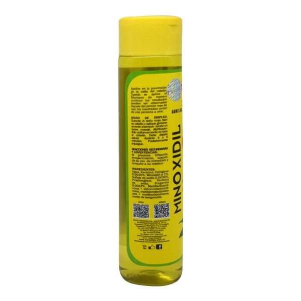 Shampoo Minoxidil Y Bergamota 500 Ml