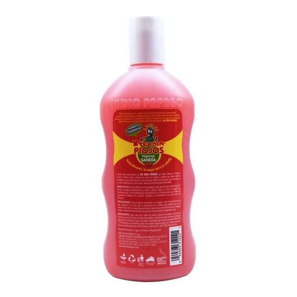 Shampoo Repelente De Piojos Sandia 550 Ml