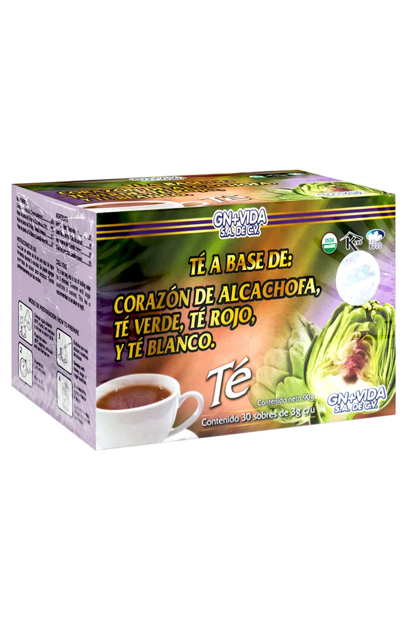 TÉ CORAZÓN DE ALCACHOFA C/30 SOB. 3GR C/U