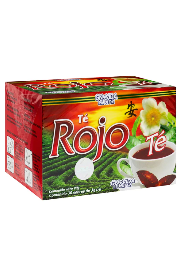 TÉ ROJO C-30 SOB. 3 GR C/U