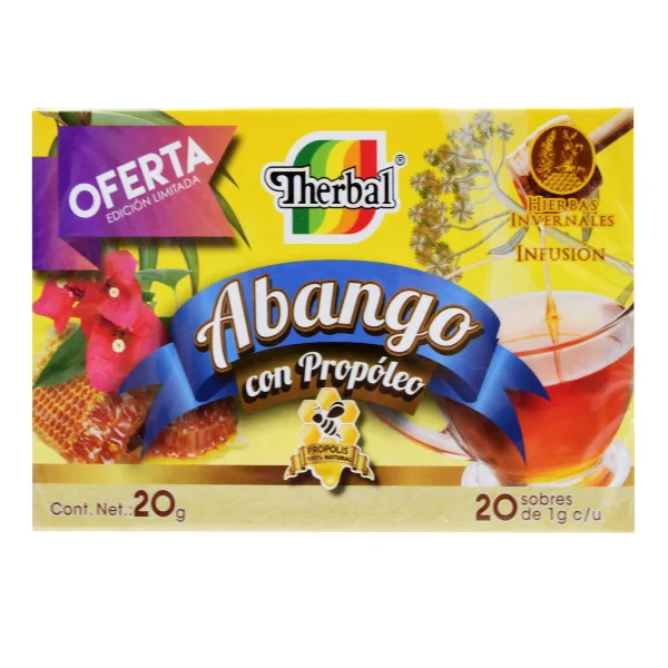 Te Abango Con Propoleo 20 Sob