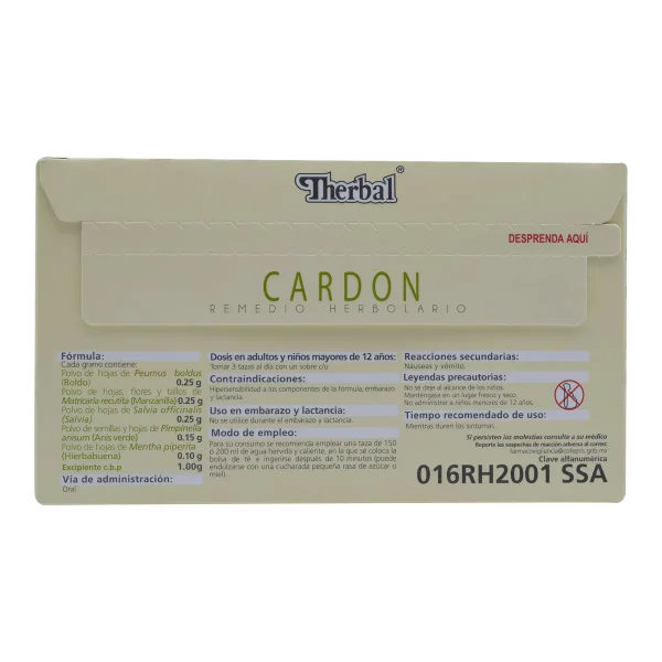 Te Cardon 25 Sob