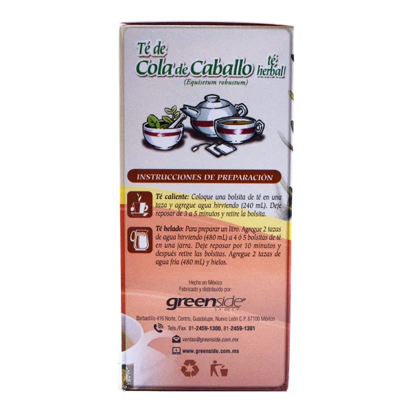 Te De Cola De Caballo 25 Bolsitas