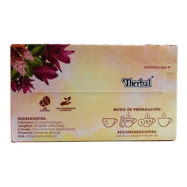 Te De Curcuma Y Jengibre 25 Sob
