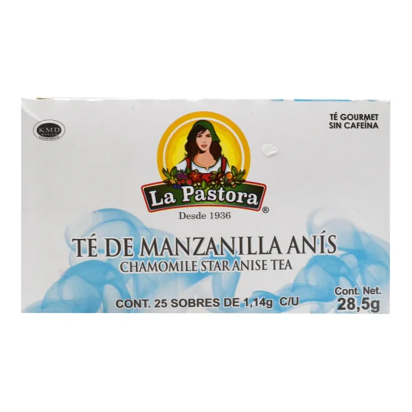 Te De Manzanilla Con Anis 25 Sob la pastora