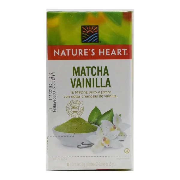Te Matcha Vainilla 30 G 20 Sob