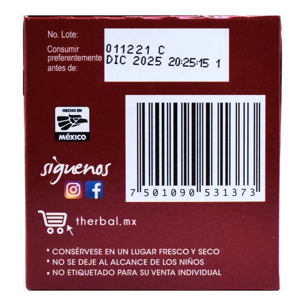 Te Rojo Chino 25 Sob