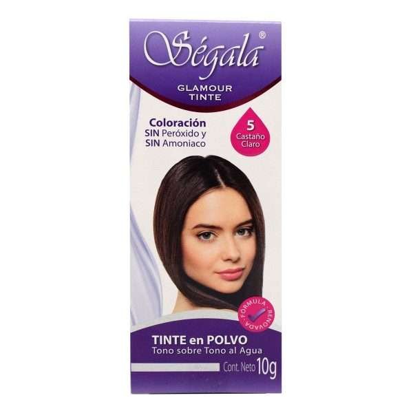 Tinte Al Agua Castaño Claro Caoba 10 G