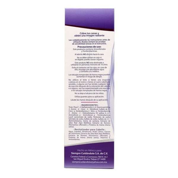 Tinte Al Agua Castaño Claro Caoba 10 G