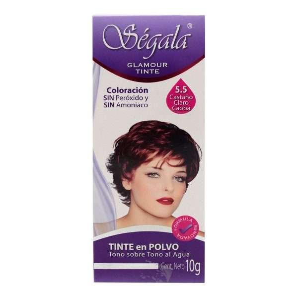Tinte Al Agua Castaño Claro Caoba 10 G