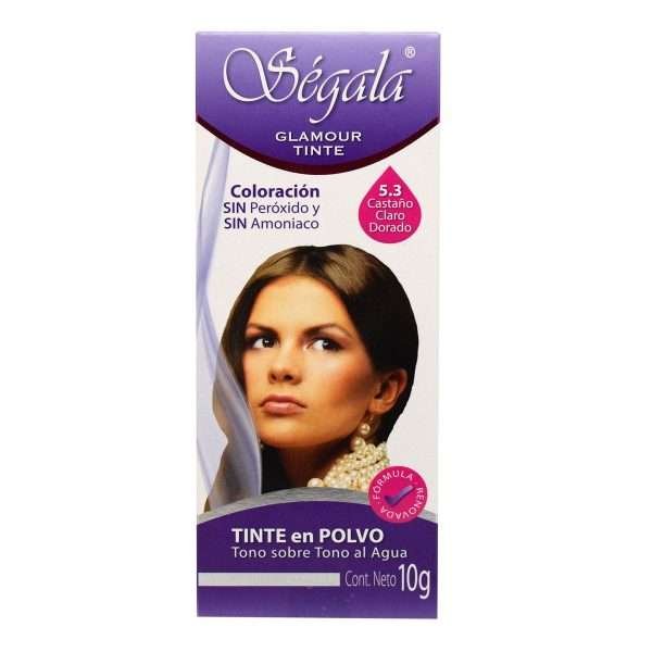 Tinte Al Agua Castaño Claro Dorado 10 G