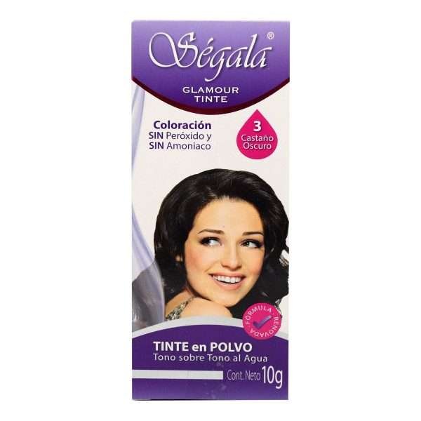 Tinte Al Agua Castaño Obscuro 10 G