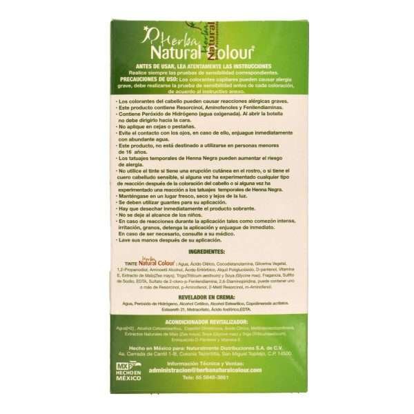 Tinte Castaño Claro Dorado 150 Ml