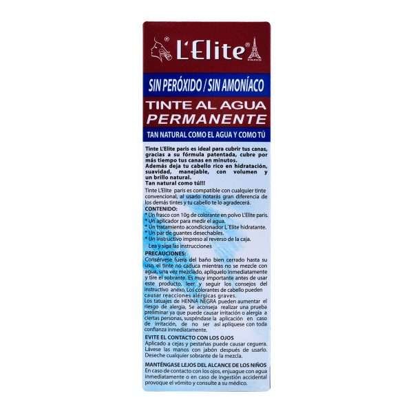 Tinte Castaño Oscuro Elite 10 G