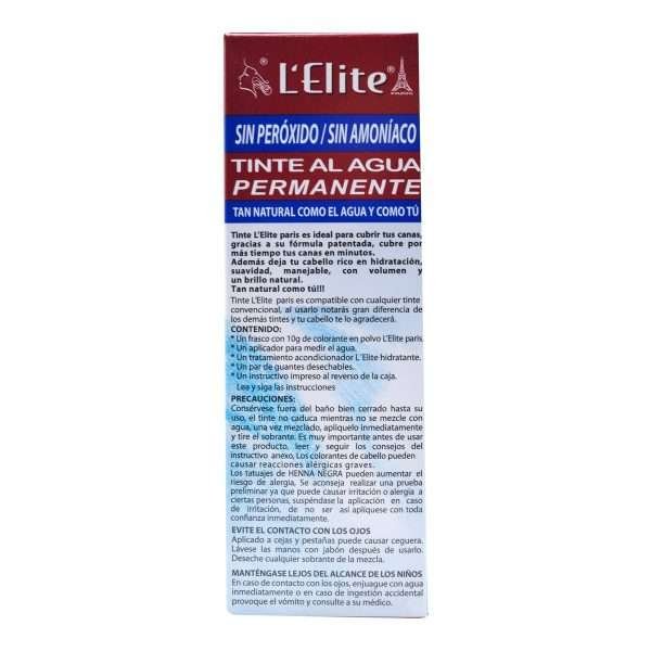 Tinte Negro Azabache 10 G