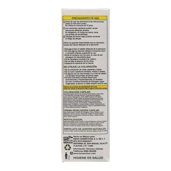 Tinte Rubio Ambar 150 Ml