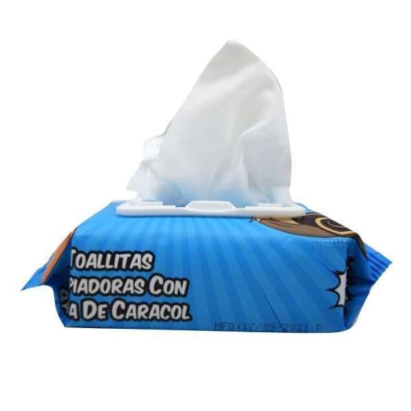 Toallita Desmaquillante Baba De Caracol 30 Pza