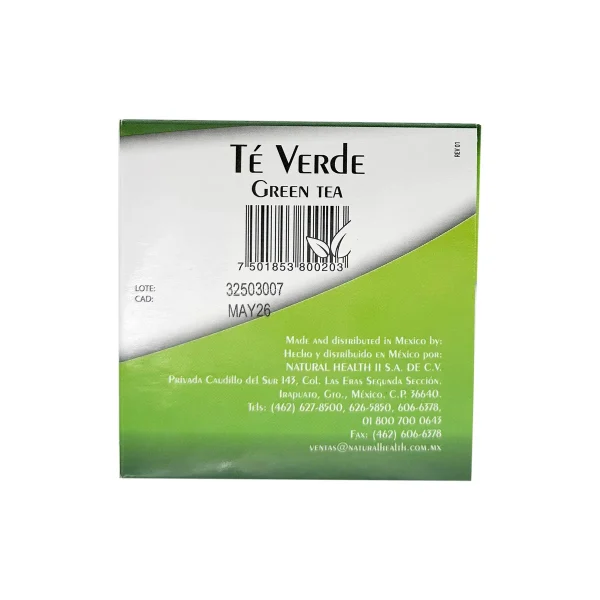 naturalhealth Te Verde 30 Sob